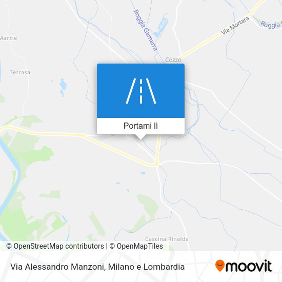Mappa Via Alessandro Manzoni