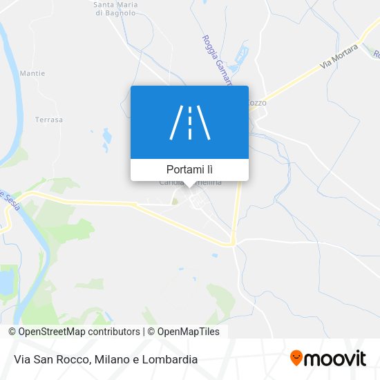 Mappa Via San Rocco