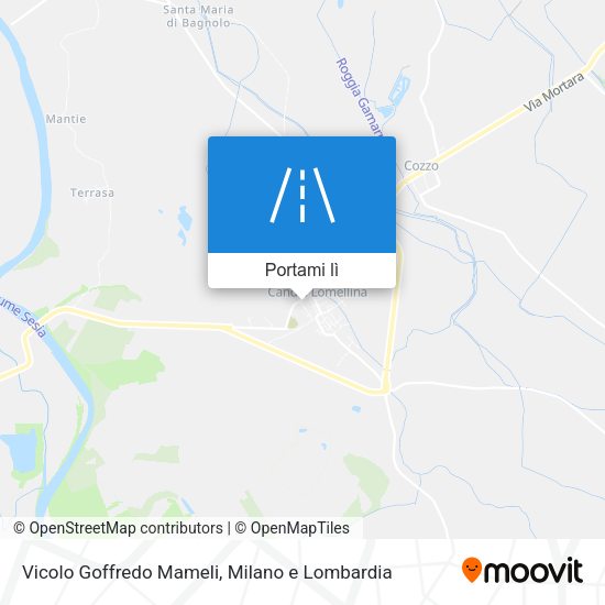 Mappa Vicolo Goffredo Mameli