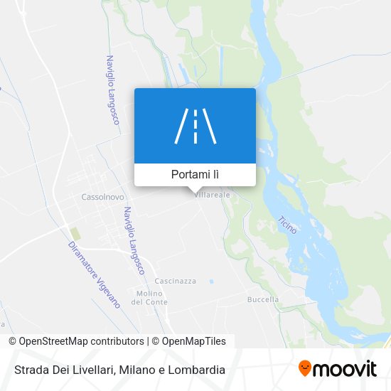Mappa Strada Dei Livellari