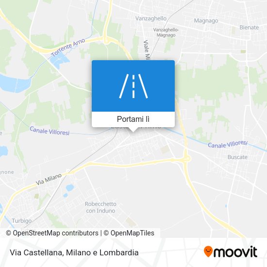 Mappa Via Castellana
