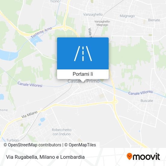 Mappa Via Rugabella