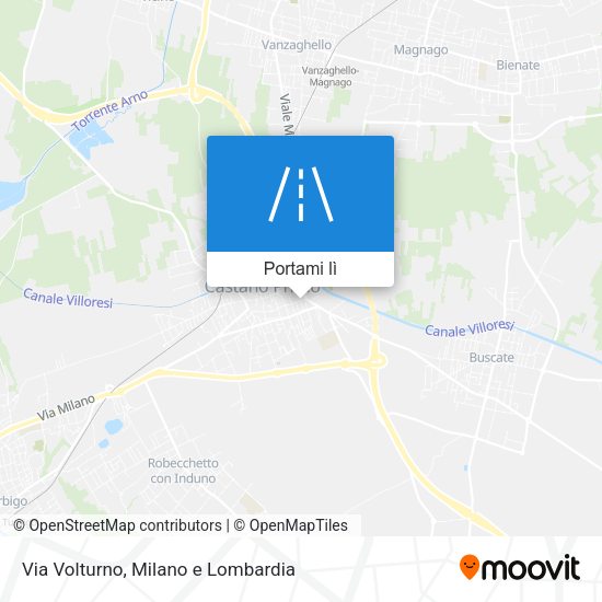 Mappa Via Volturno