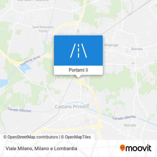 Mappa Viale Milano