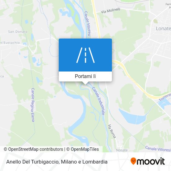Mappa Anello Del Turbigaccio
