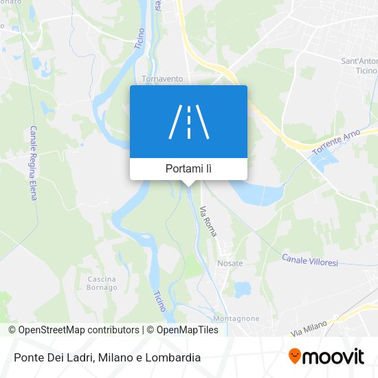 Mappa Ponte Dei Ladri