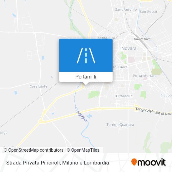 Mappa Strada Privata Pinciroli