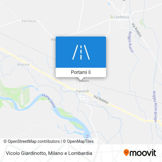 Mappa Vicolo Giardinotto