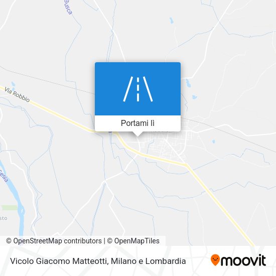 Mappa Vicolo Giacomo Matteotti