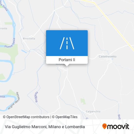 Mappa Via Guglielmo Marconi