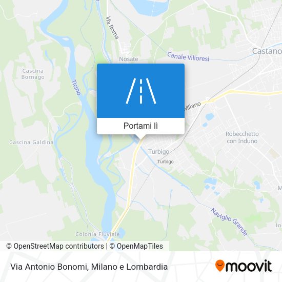 Mappa Via Antonio Bonomi