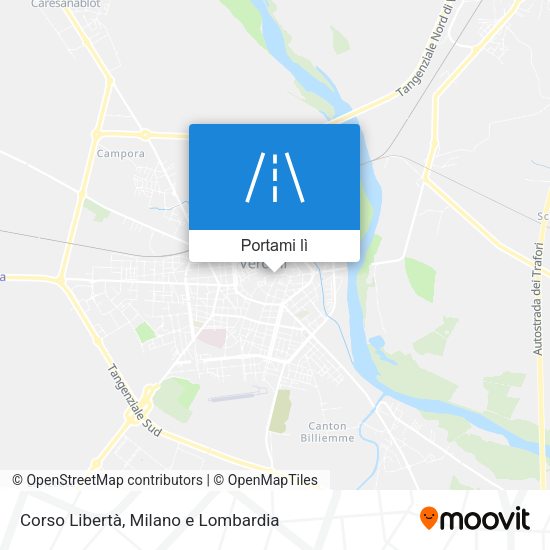 Mappa Corso Libertà