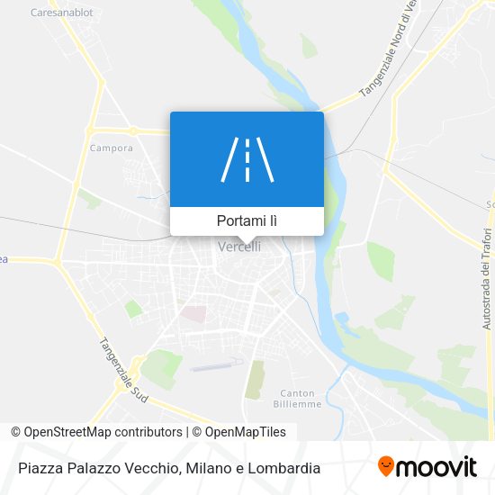 Mappa Piazza Palazzo Vecchio