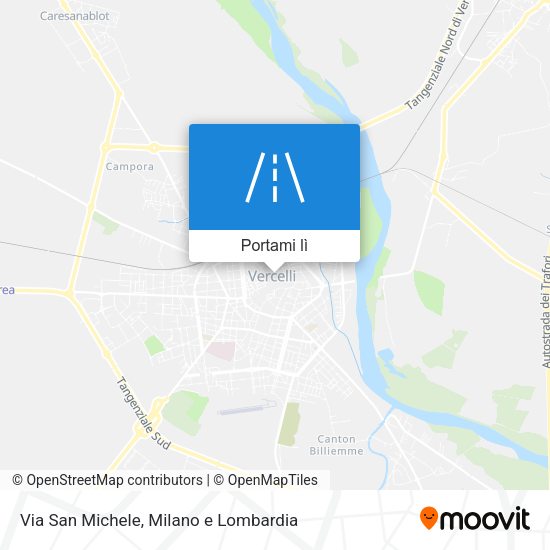 Mappa Via San Michele