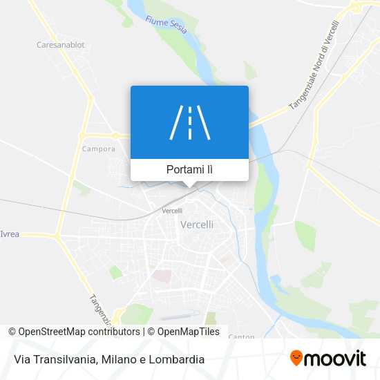 Mappa Via Transilvania