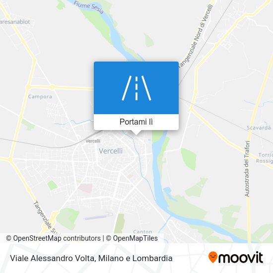Mappa Viale Alessandro Volta