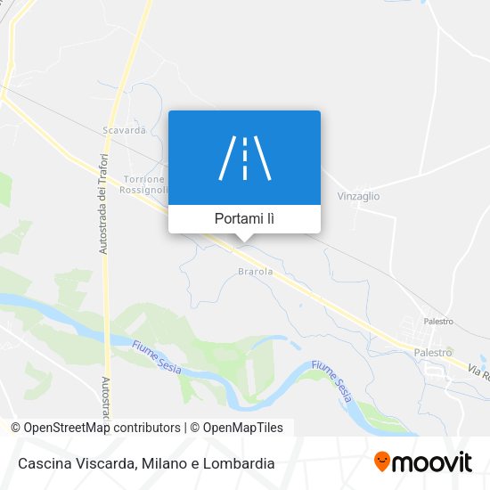 Mappa Cascina Viscarda
