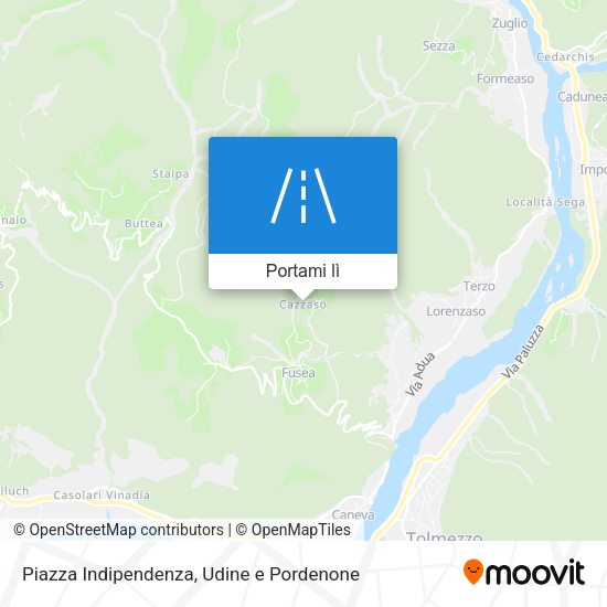 Mappa Piazza Indipendenza