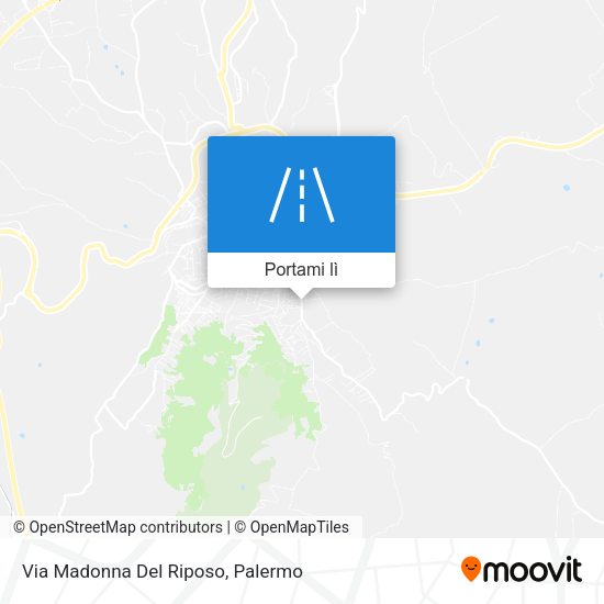 Mappa Via Madonna Del Riposo