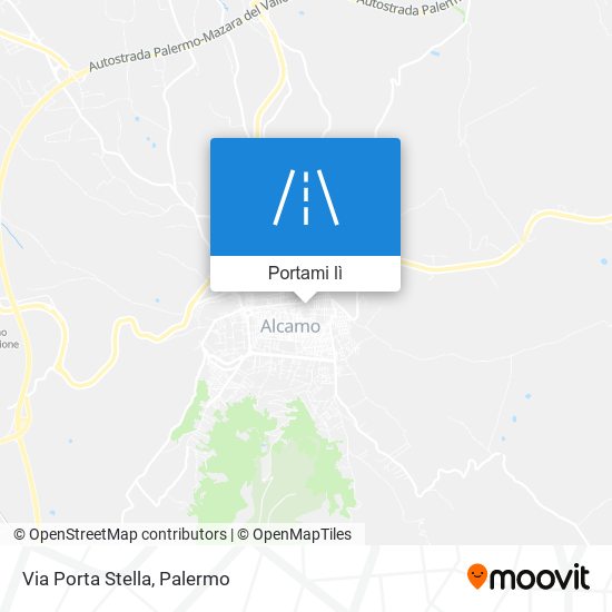 Mappa Via Porta Stella