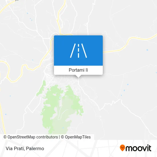Mappa Via Prati