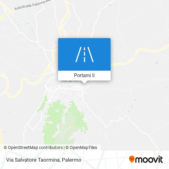 Mappa Via Salvatore Taormina