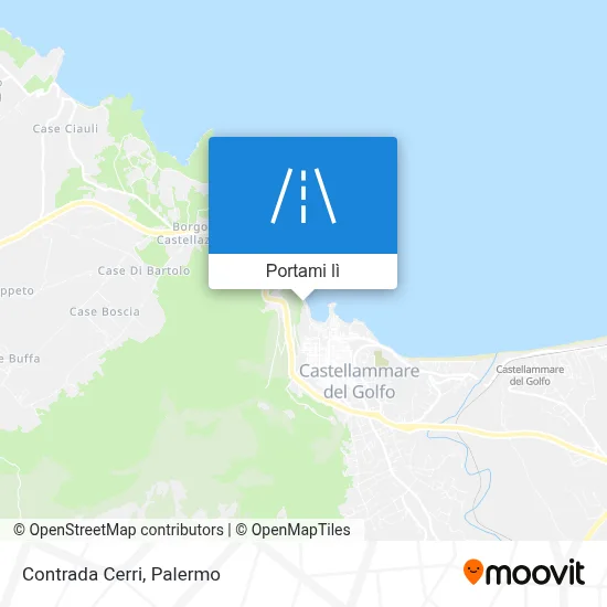 Mappa Contrada Cerri