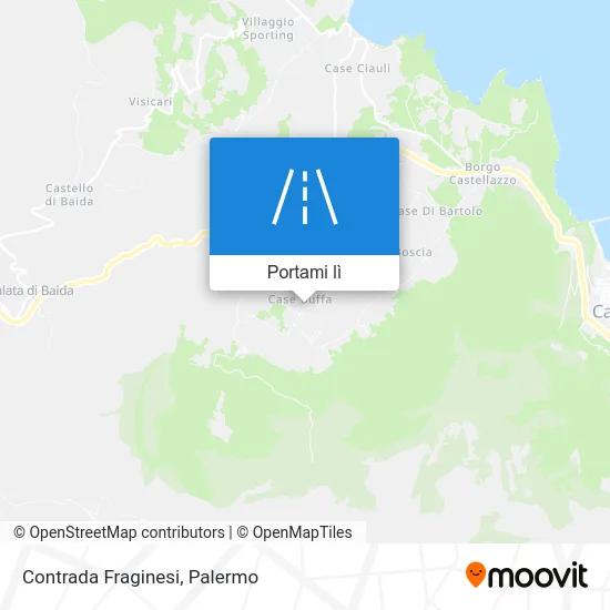 Mappa Contrada Fraginesi