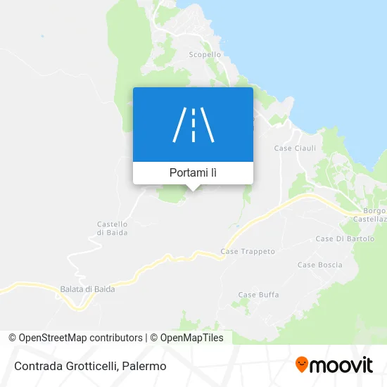 Mappa Contrada Grotticelli