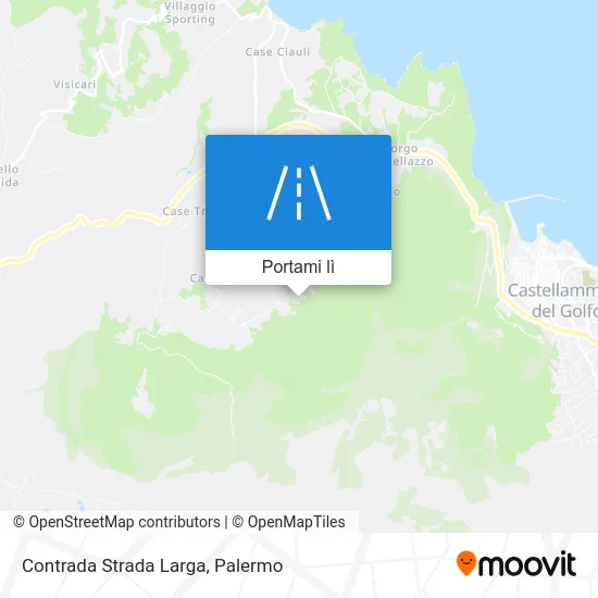 Mappa Contrada Strada Larga