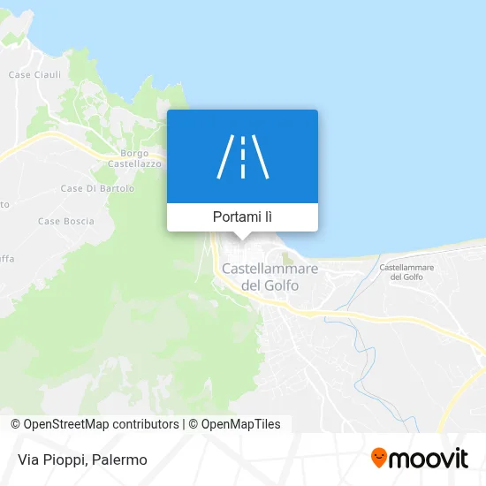 Mappa Via Pioppi