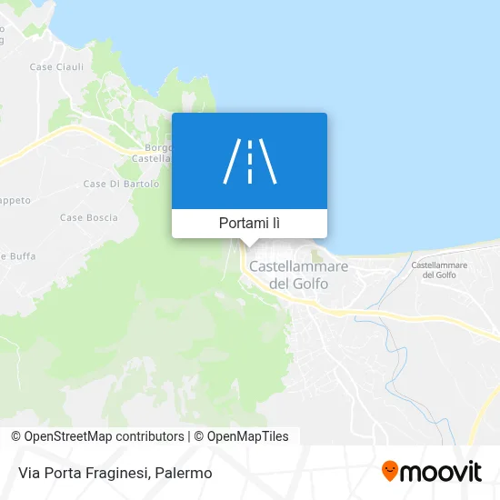 Mappa Via Porta Fraginesi