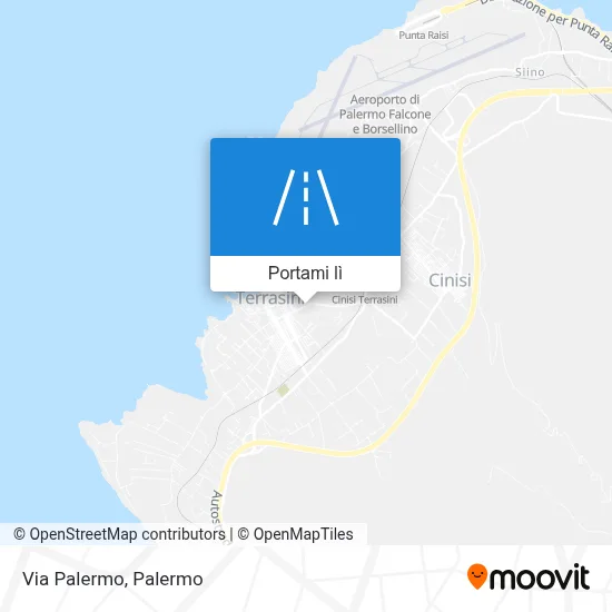 Mappa Via Palermo