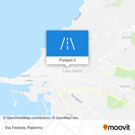 Mappa Via Firenze