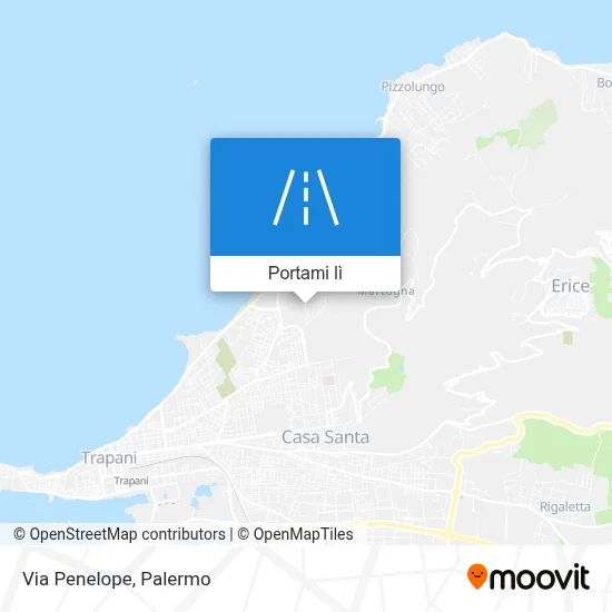 Mappa Via Penelope