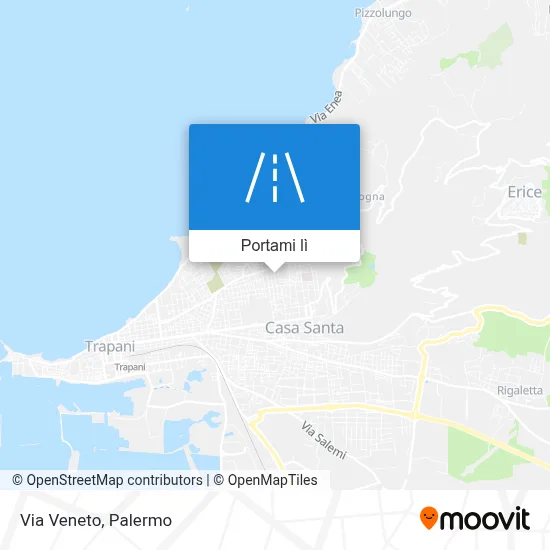 Mappa Via Veneto