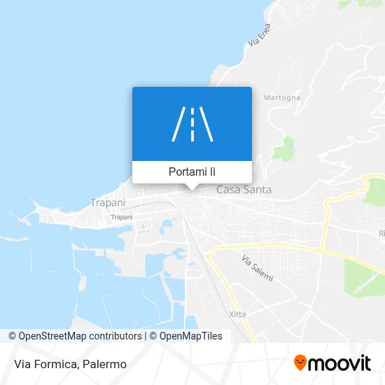 Mappa Via Formica