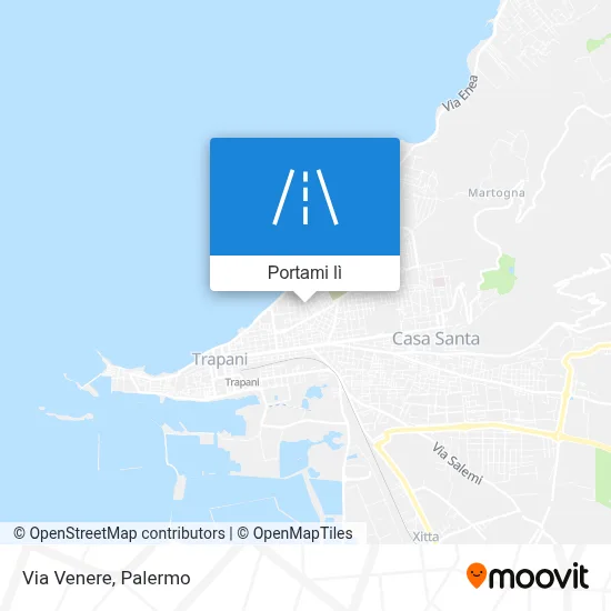 Mappa Via Venere