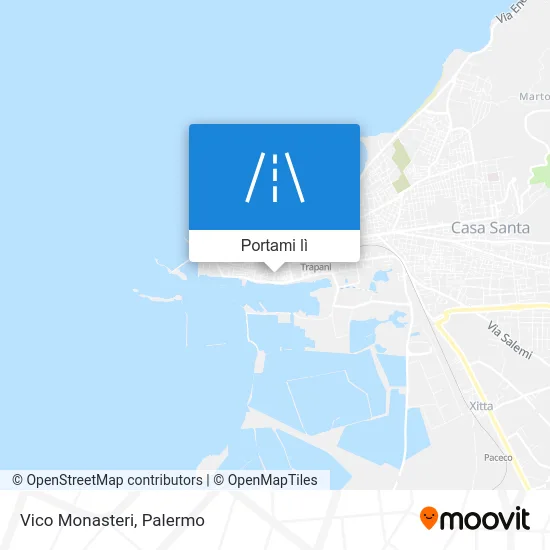 Mappa Vico Monasteri