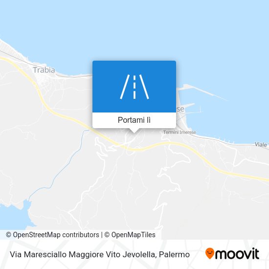 Mappa Via Maresciallo Maggiore Vito Jevolella