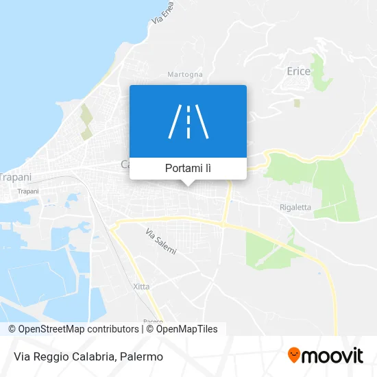 Mappa Via Reggio Calabria