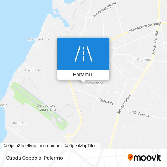 Mappa Strada Coppola