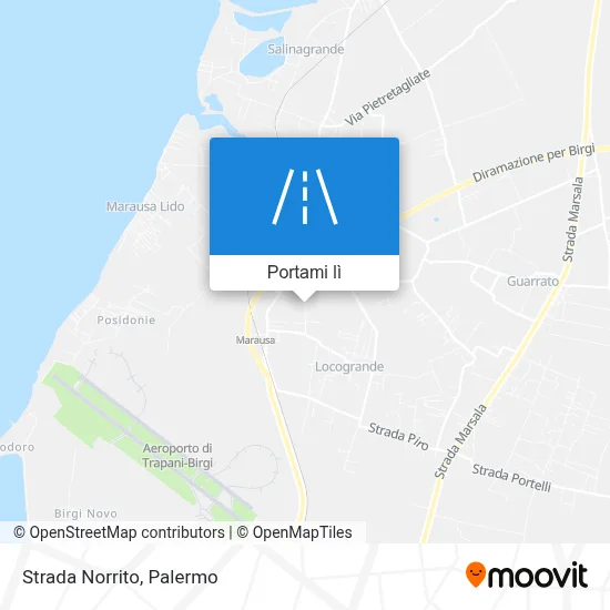 Mappa Strada Norrito