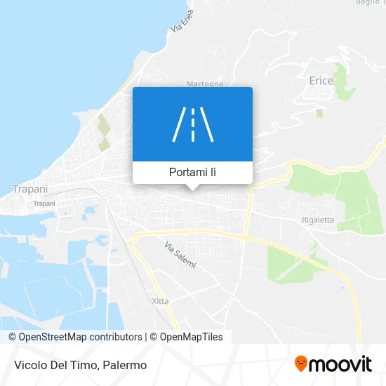 Mappa Vicolo Del Timo