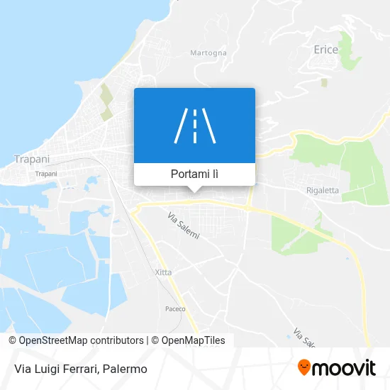Mappa Via Luigi Ferrari