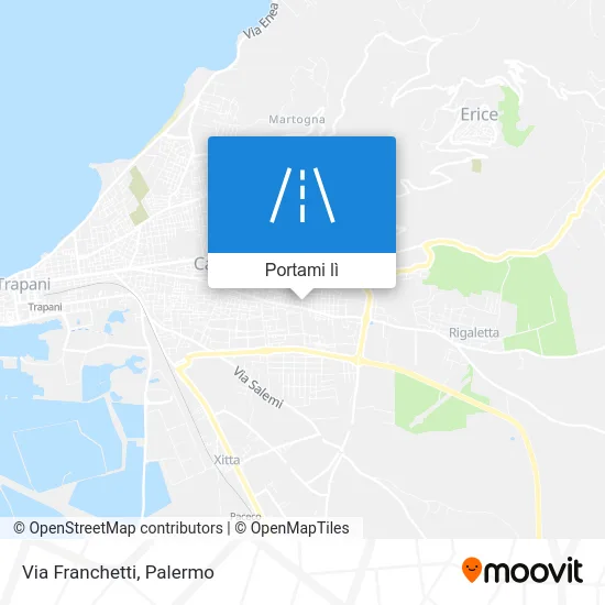 Mappa Via Franchetti