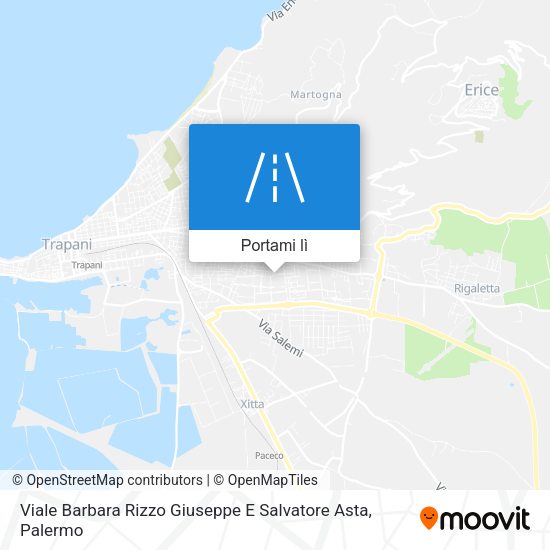 Mappa Viale Barbara Rizzo Giuseppe E Salvatore Asta