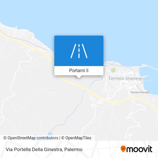 Mappa Via Portella Della Ginestra