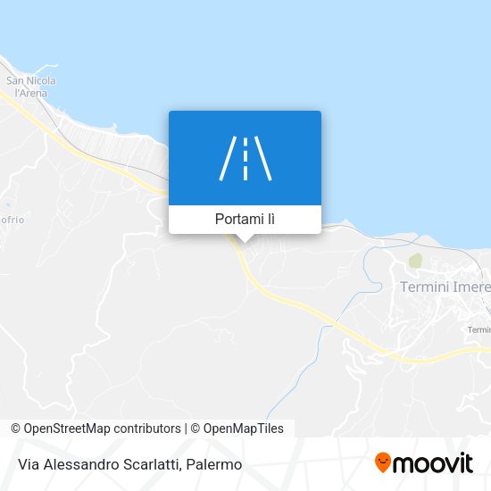 Mappa Via Alessandro Scarlatti