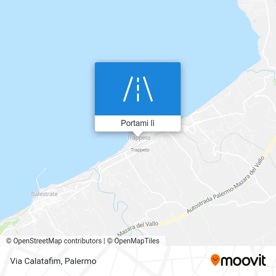 Mappa Via Calatafim